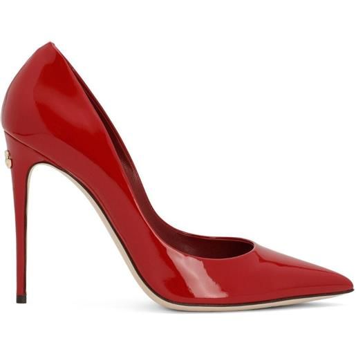 Dolce & Gabbana pumps a punta 105mm - rosso