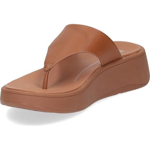 FITFLOP f-mode leather platform toe post FITFLOP