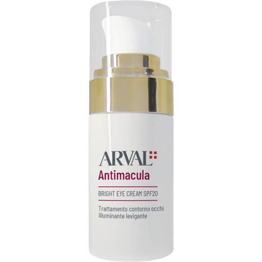 Arval antimacula bright eye cream spf20 50 ml