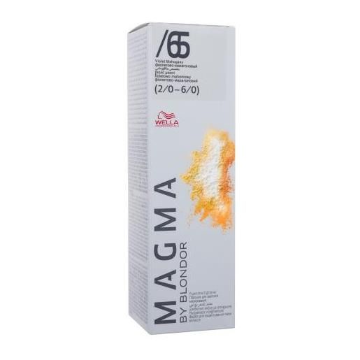 Wella Professionals magma by blondor evidenziatore del colore per i capelli capelli 120 g tonalità /65 violet mahogany per donna