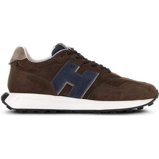 Hogan sneakers h601 - marrone