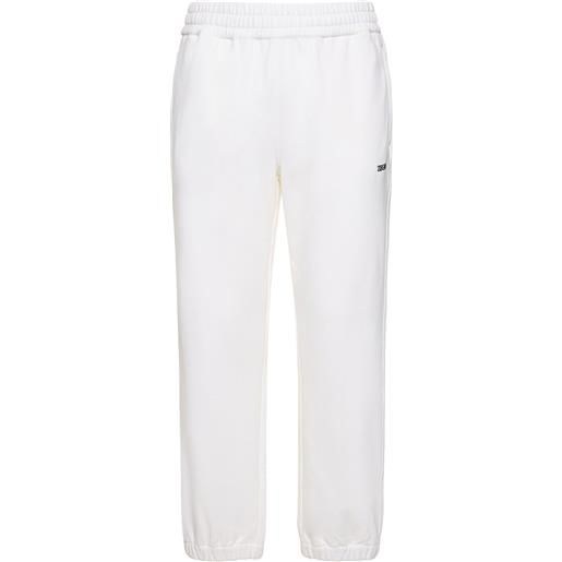 ZEGNA pantaloni in felpa di cotone
