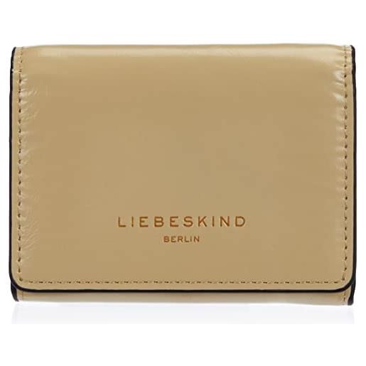 Liebeskind louisa, purse s donna, black crinkle 305, s (hxbxt 8.5cm x 11cm x 2cm)