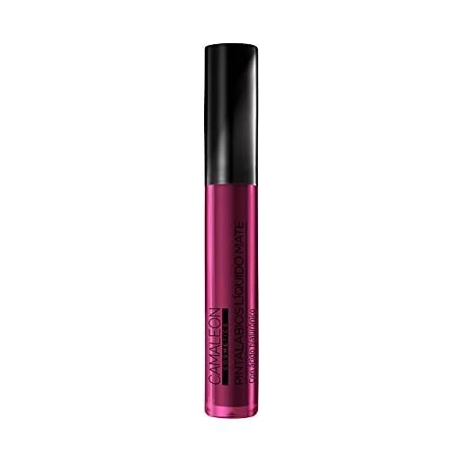 Camaleon cosmetics - rossetto liquido opaco - viola prugna - permanente 16h - vegano