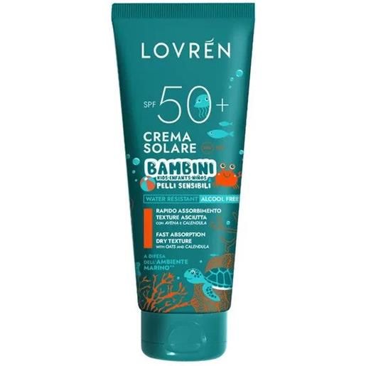 Lovren crema solare bambini 200ml spf50+ Lovren