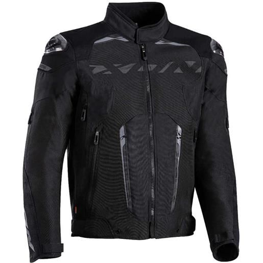 Ixon jacket blaster nero 2xl uomo