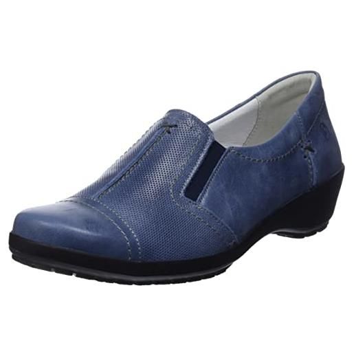 Suave 940119-51, pantofole donna, blu, 41 eu larga