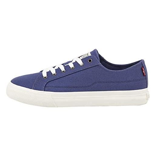 Levi's levis footwear and accessories decon lace, sneakers uomo, navy blue, 39 eu