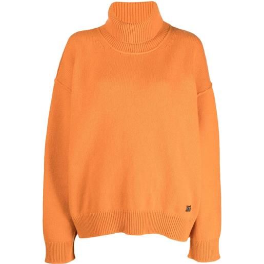 Dsquared2 maglione a collo alto - arancione