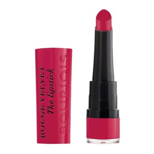 BOURJOIS Paris rouge velvet the lipstick rossetto effetto matt 2.4 g tonalità 09 fuchsia botté