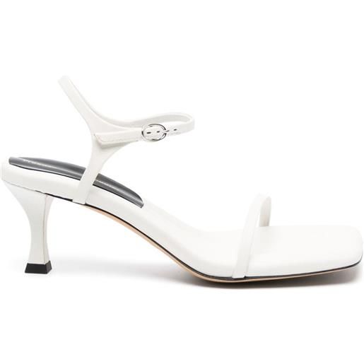 Proenza Schouler sandali a punta squadrata 70mm - bianco