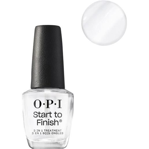 O.P.I opi nail essentials collection ntt70 start to finish 15ml - trattamento riparatore 3in1