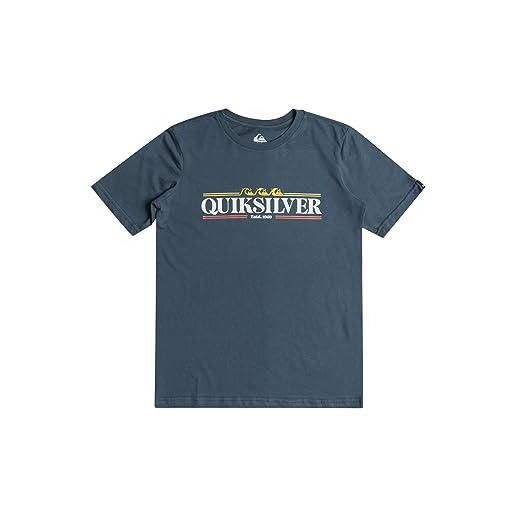 Quiksilver gradient line maglietta da ragazzo 8-16 nero
