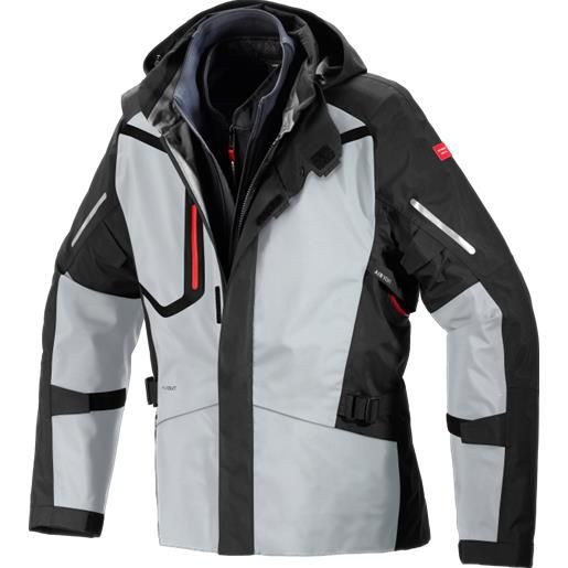 SPIDI giacca mission-t jacket ghiaccio nero SPIDI m