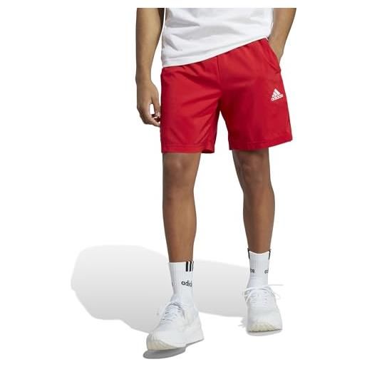 adidas aeroready essentials chelsea 3-stripes shorts pantaloncini, legend ink/white, xxl uomo