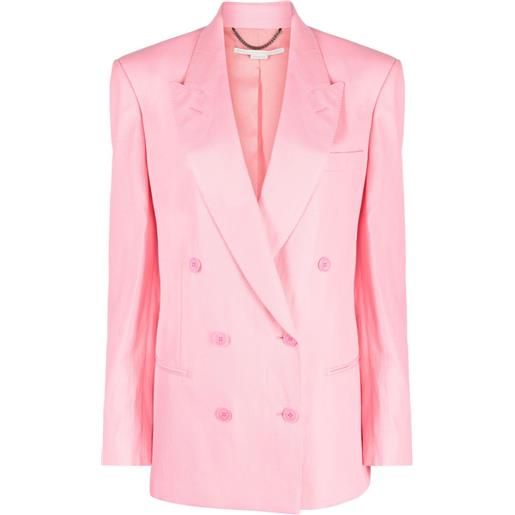 Stella McCartney blazer doppiopetto - rosa