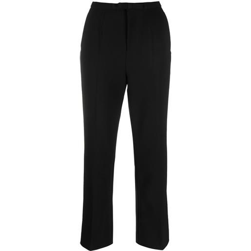 RED Valentino pantaloni crop dritti - nero