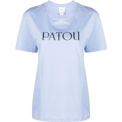 Patou t-shirt con stampa - blu