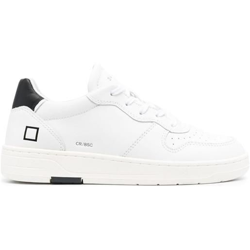 D.A.T.E. sneakers con stampa - bianco