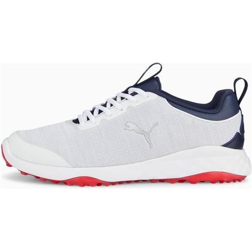 PUMA scarpe da golf fusion pro da, bianco/blu/rosso/altro