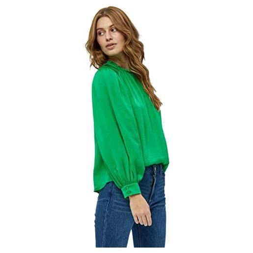 Peppercorn haze blouse 4 donna, verde (3205 bright green), xs