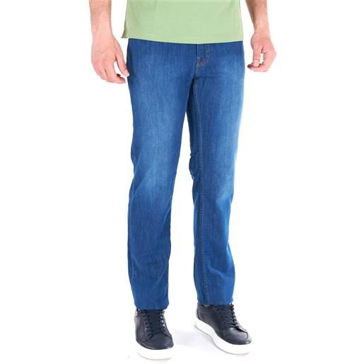 Trussardi Jeans jeans trussardi 380 icon lavato super leggero, colore azzurro