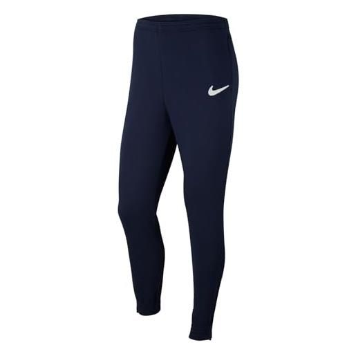 Nike park 20, pantaloni della tuta uomo, dk grey heather/nero/nero, l