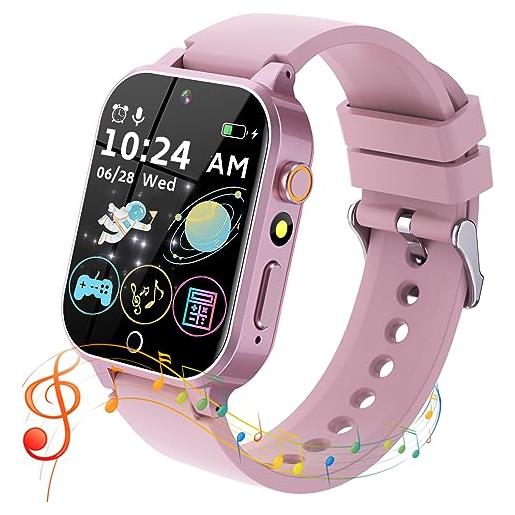 Sepdek Orologio Smartwatch per Bambini: Telefono Smart Watch Bambino  Bambina con Giochi, Contapassi, Musicale, Fotocamera, Torcia, Sveglia,  Giocattoli Regalo per 3-12 Anni Ragazzo Ragazza (Rosa) : :  Elettronica