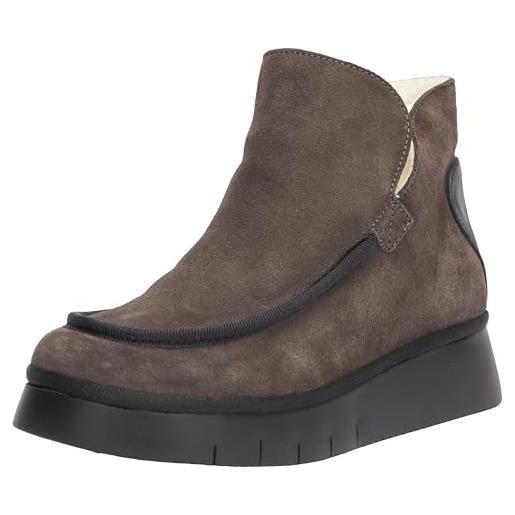 Fly London stivaletti da donna coze348fly, grigio e nero. , 36 eu