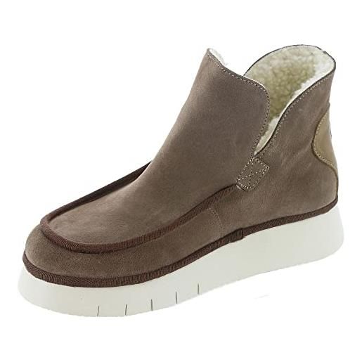 Fly London coze348fly, stivaletto donna, taupe cammello, 40 eu