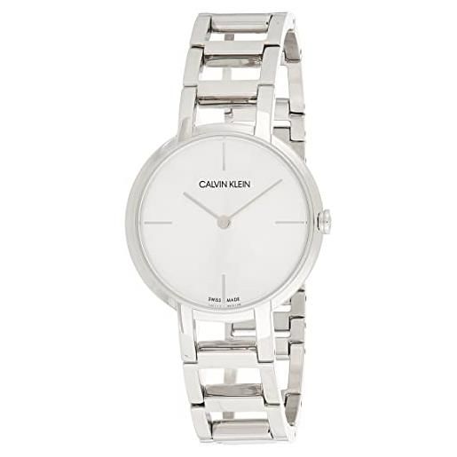 Calvin Klein orologio analogico quarzo donna con cinturino in acciaio inox k8n23146