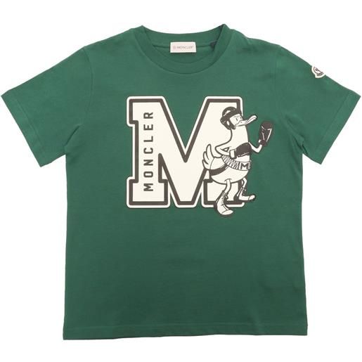 Moncler Enfant t-shirt stampata