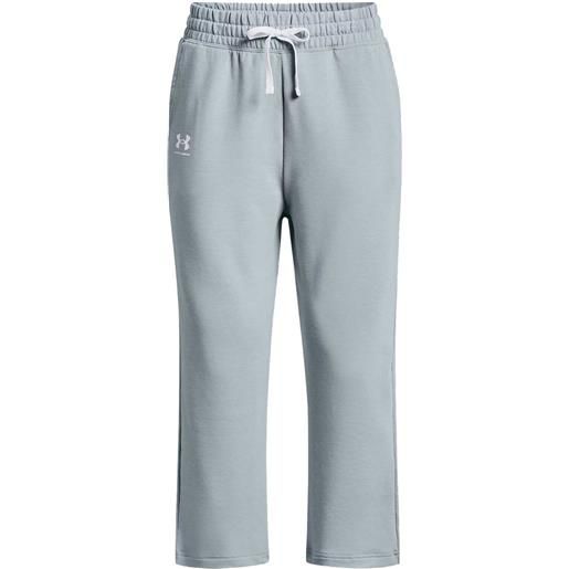 UNDER ARMOUR pantaloni rival terry flare crop