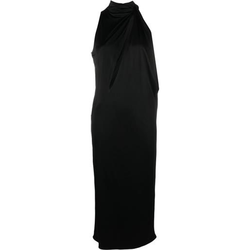 Versace abito midi - nero