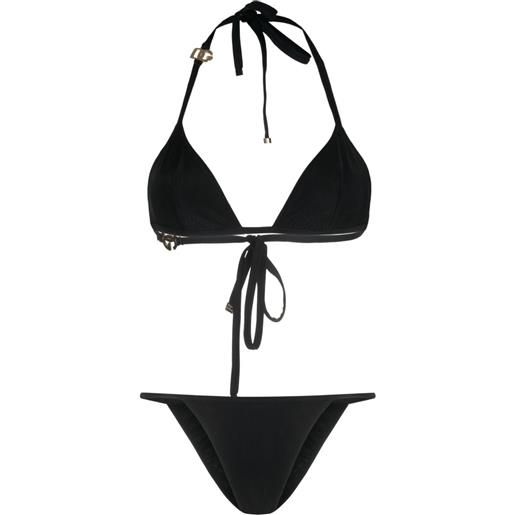Dolce & Gabbana set bikini a triangolo - nero