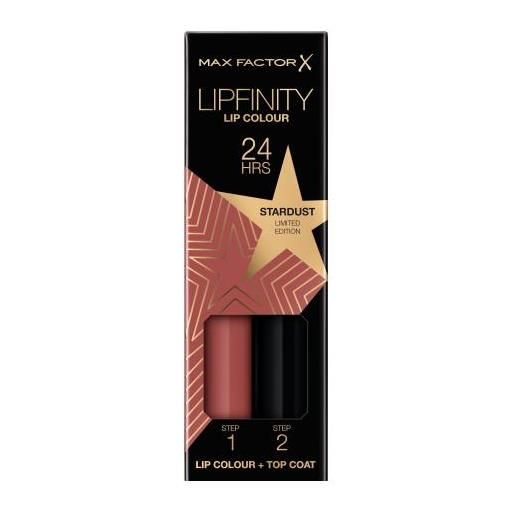 Max Factor lipfinity 24hrs lip colour rossetto liquido 4.2 g tonalità 82 stardust