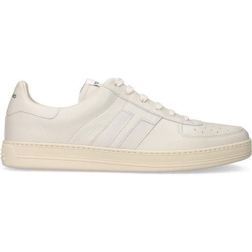 TOM FORD sneakers low top in pelle martellata