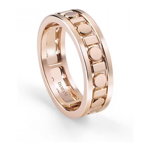 Damiani anello belle epoque reel oro rosé