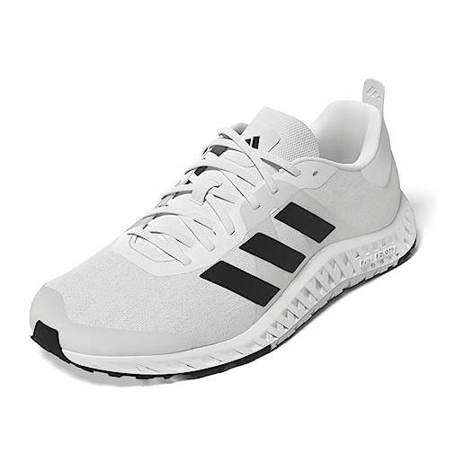 adidas everyset trainer w, shoes-low (non football) donna, core black/ftwr white/ftwr white, 36 2/3 eu