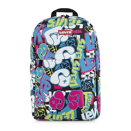 Levi's lan core batwing backpack, zaino unisex - bimbi 0-24, multicolore, taglia unica