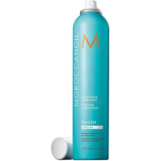 Moroccanoil luminous hairspray medium 330ml - lacca spray illuminante fissaggio medio flessibile