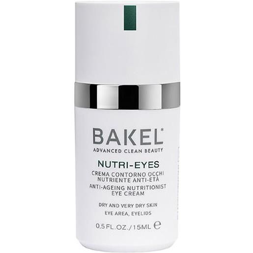 Bakel nutri-eyes crema contorno occhi nutriente anti-età 15 ml