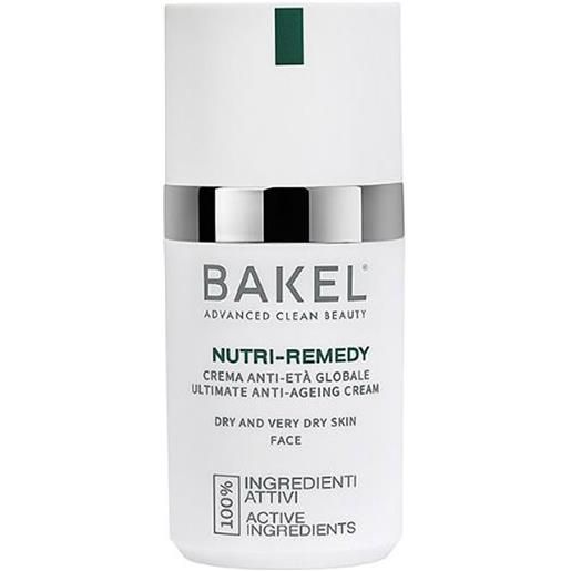 Bakel nutri-remedy crema anti-età globale - per pelle secca e molto secca 50 ml + refill