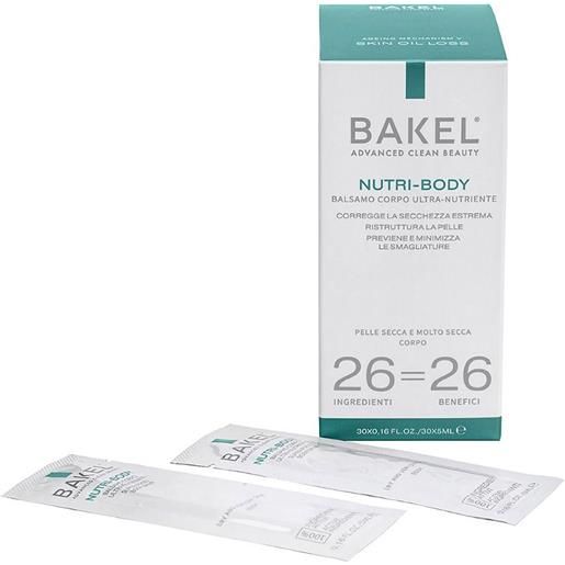 Bakel nutri-body balsamo corpo ultra-nutriente 30mlx5