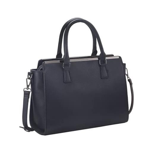 Marco tozzi 2-2-61021-29 borsa donna, tracolla, blu marino scuro, taglia unica