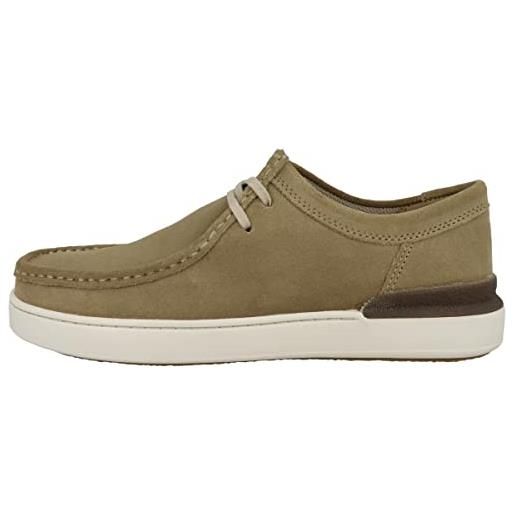 Clarks courtlitewally, oxford uomo, dark sand, 42.5 eu