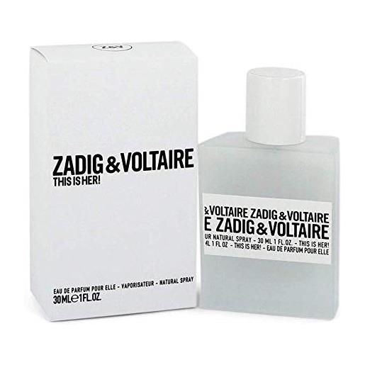 Zadig & Voltaire - this is her!Eau de parfum per lei, 30 ml