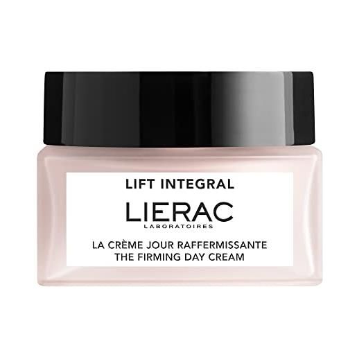 Lierac lift integral crema giorno antirughe rassodante, idratante e liftante viso, per tutti i tipi di pelle, formato da 50ml
