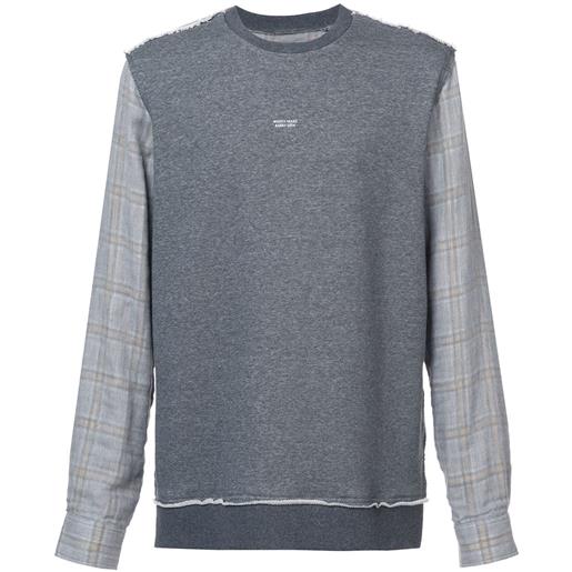 Mostly Heard Rarely Seen new life sweatshirt - grigio