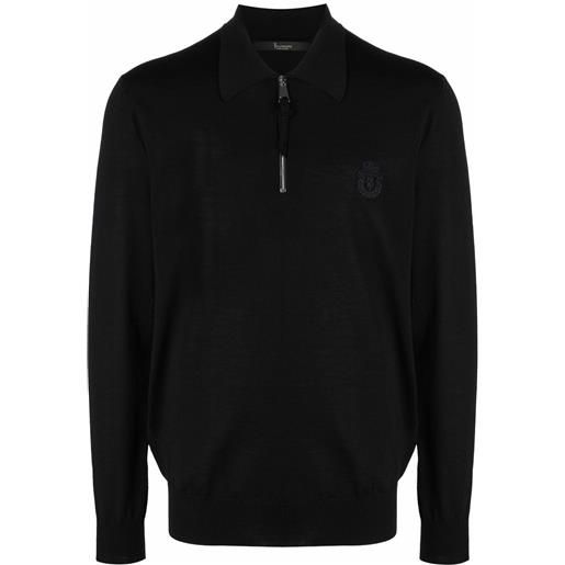 Billionaire maglione con logo - nero